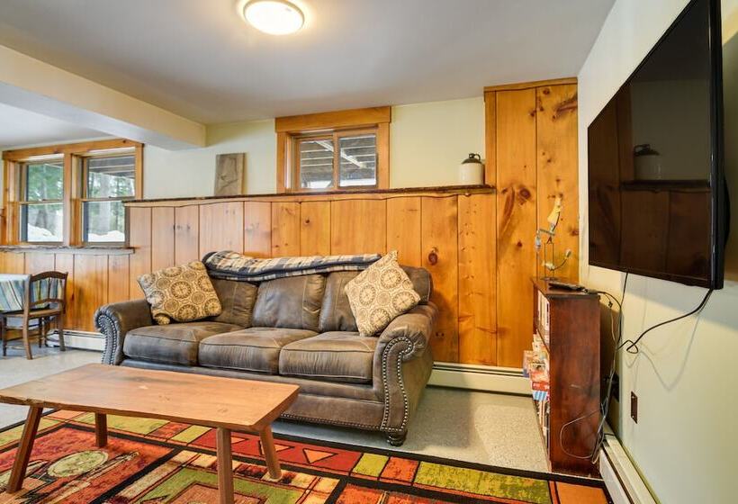 Weld Waterfront Log Cabin W/ Kayaks & Canoes!