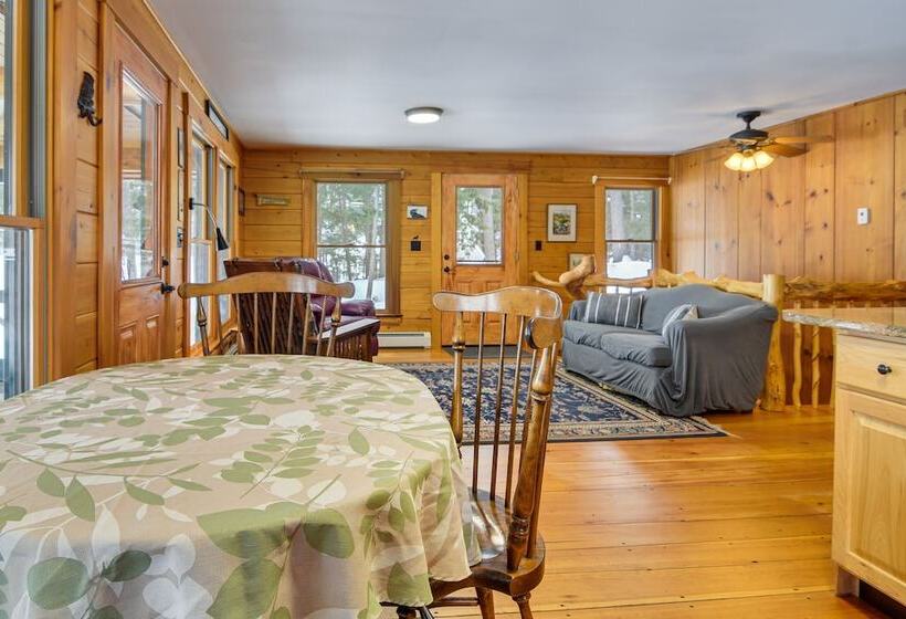 Weld Waterfront Log Cabin W/ Kayaks & Canoes!