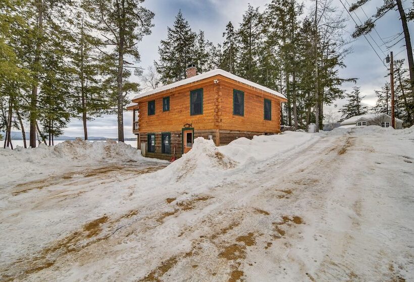 Weld Waterfront Log Cabin W/ Kayaks & Canoes!