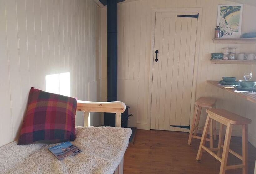 Cosy Shepherds Hut In Carmarthen
