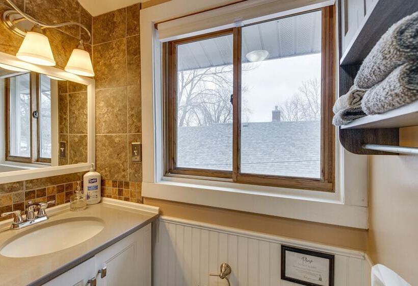 Cuyuna Gnome Home   Walk To Crosbys Serpent Lake!