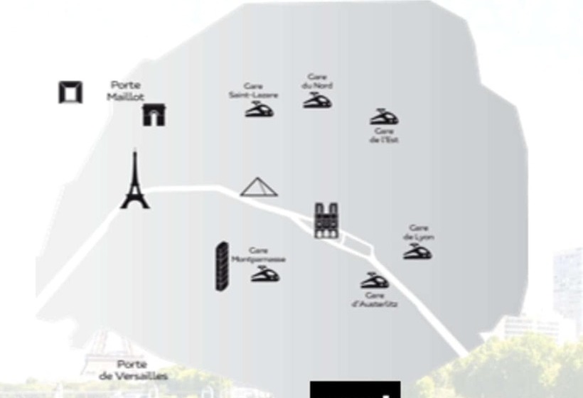 Greet Hotel Paris 13 Porte D'italie