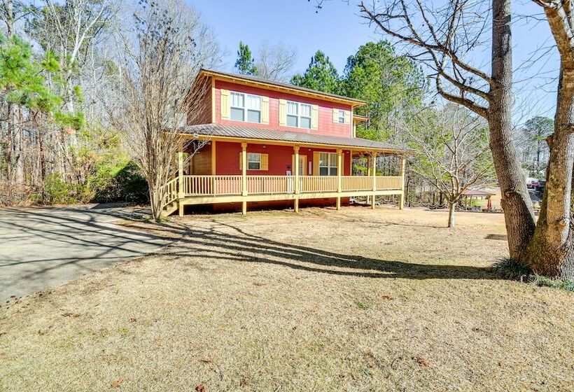 Lakefront Jacksons Gap Retreat W/ Grill & Dock!