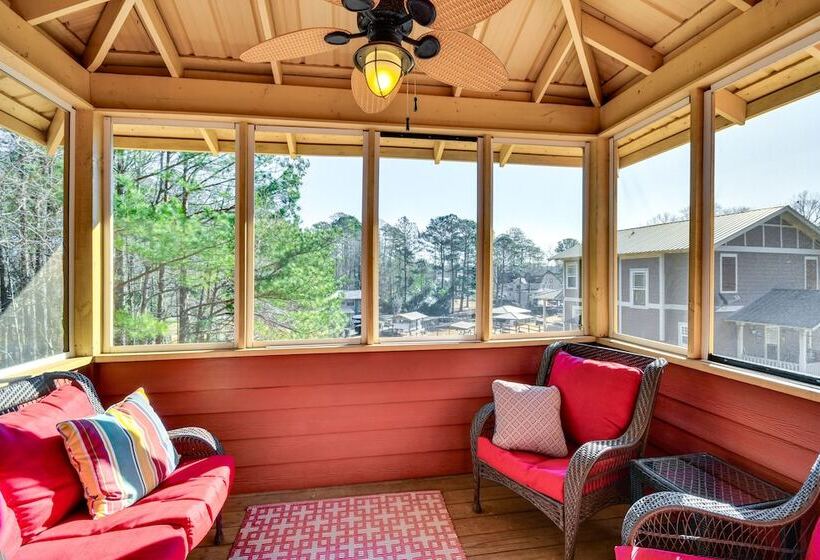 Lakefront Jacksons Gap Retreat W/ Grill & Dock!