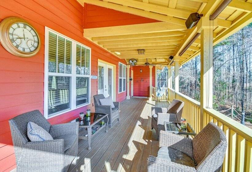 Lakefront Jacksons Gap Retreat W/ Grill & Dock!