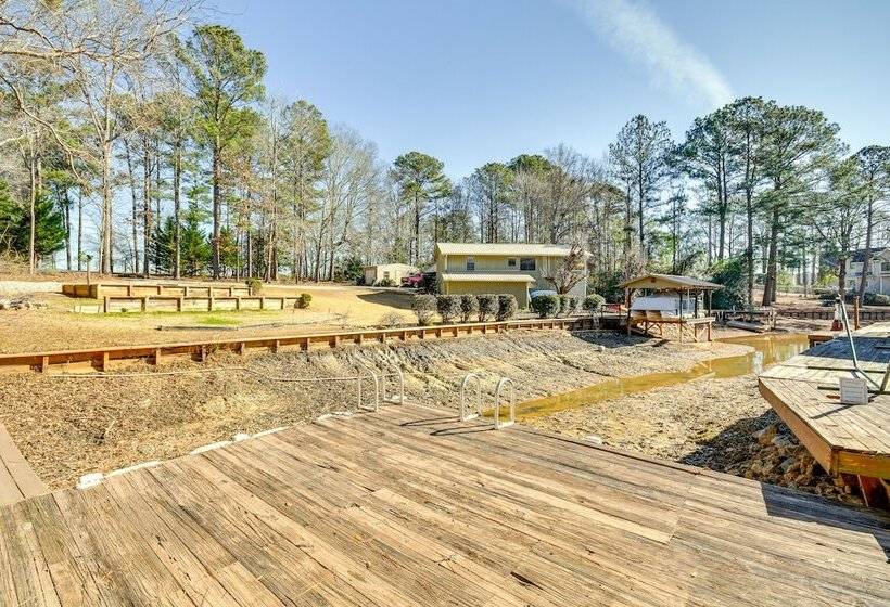 Lakefront Jacksons Gap Retreat W/ Grill & Dock!