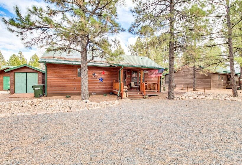 Overgaard Cabin W/ Private Deck, Grill & Fire Pit!