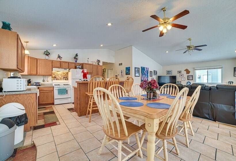 Secluded Mancelona Home W/ Gas Grill!