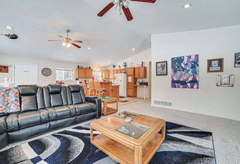 Secluded Mancelona Home W/ Gas Grill!