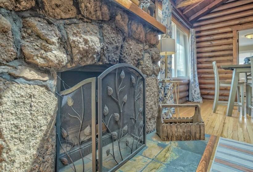 3bd Cowboy Cabin Pikes Peak Mountain Log Cabin