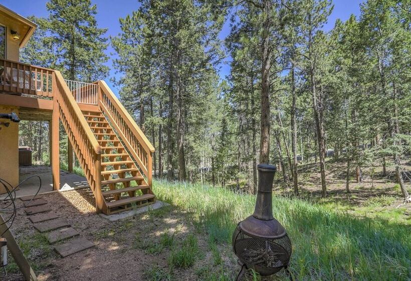 6bdfamily Mountain Getawayhot Tubminutes To Pikes Peak And Charis College