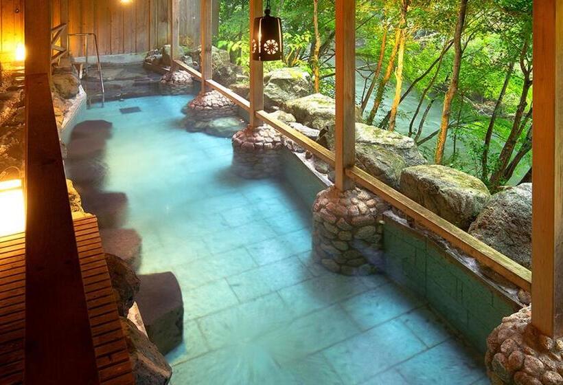 Отель Yamanaka Onsen Kagari Kisshotei