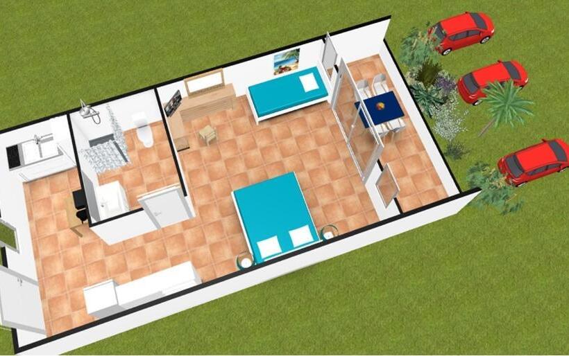 ホテル Residence Les Cayalines