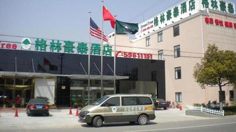 Otel Greentree Inn Chongming Nanmen Express