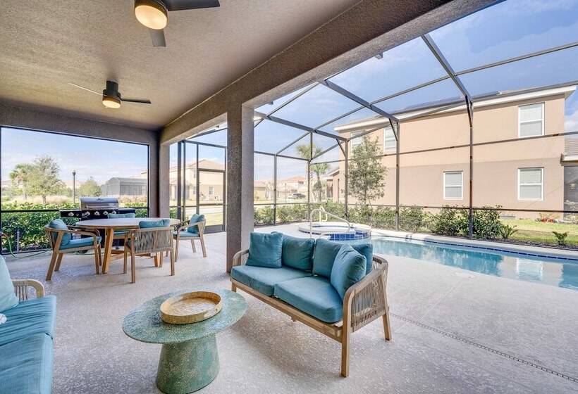 Resort Oasis W/ Game Room: 11 Mi To Disney!