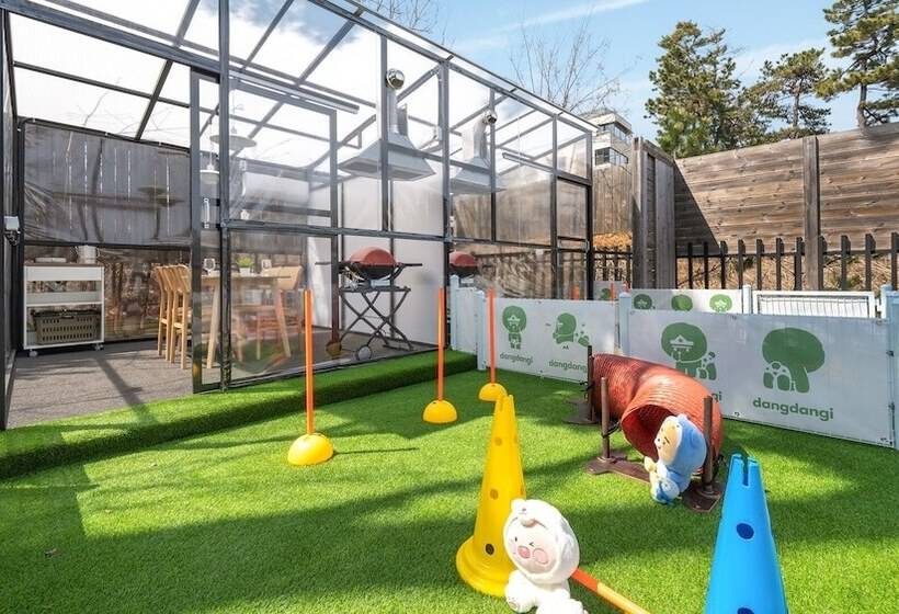 Gangneung Dangdangi Dog Pension Blue