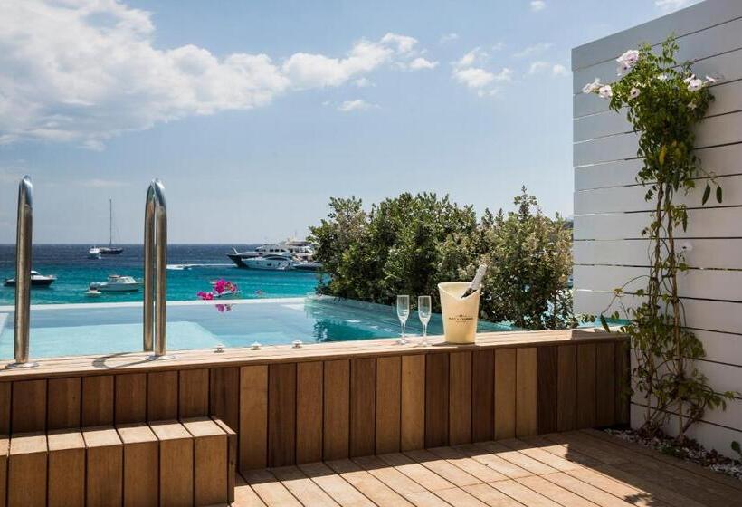 ホテル Mykonos Dove Beachfront