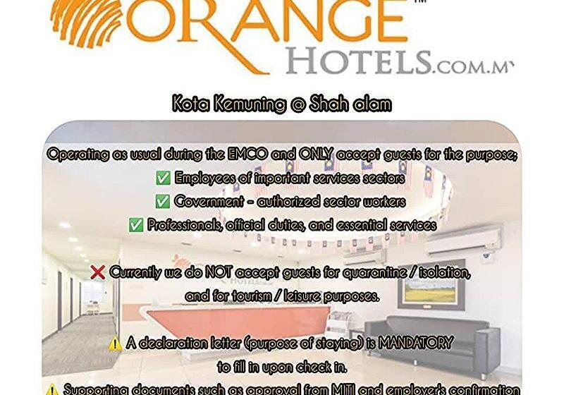 Orange Hotel Kota Kemuning @ Shah Alam