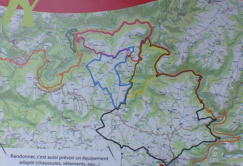 住宿加早餐  Louradou Sur Ciel