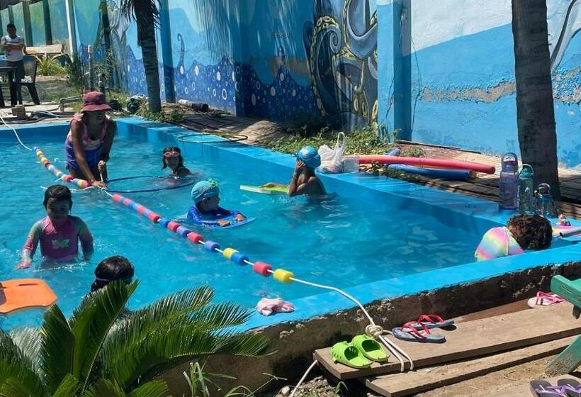 בית מלון כפרי Angeles Del Mar   Máncora