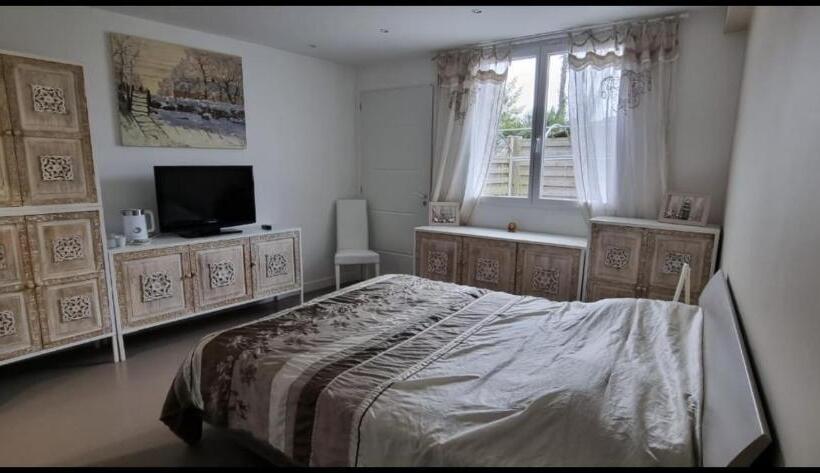 پانسیون Belle Chambre Privée Avec Douche Et Toilette Indépendantes Dans Une Magnifique Villa