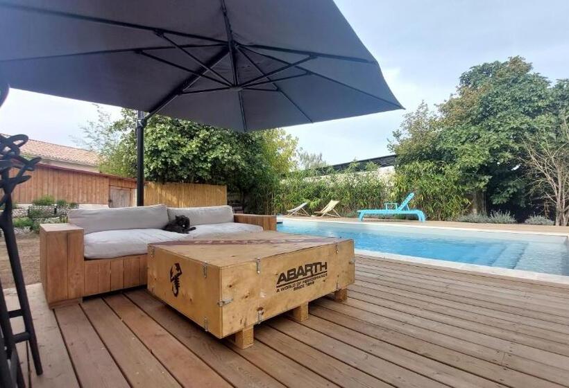مبيت وإفطار Le Jardin De Gassiot