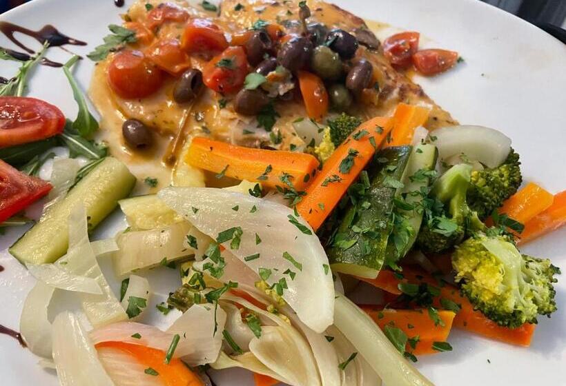 צימר Ristorante Della Posta , Cama