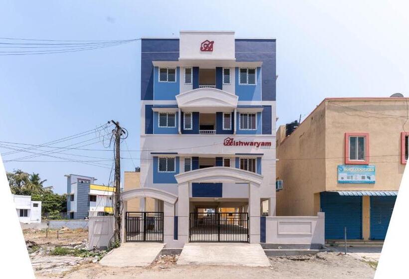 호텔 Aishwaryam Service Apartment