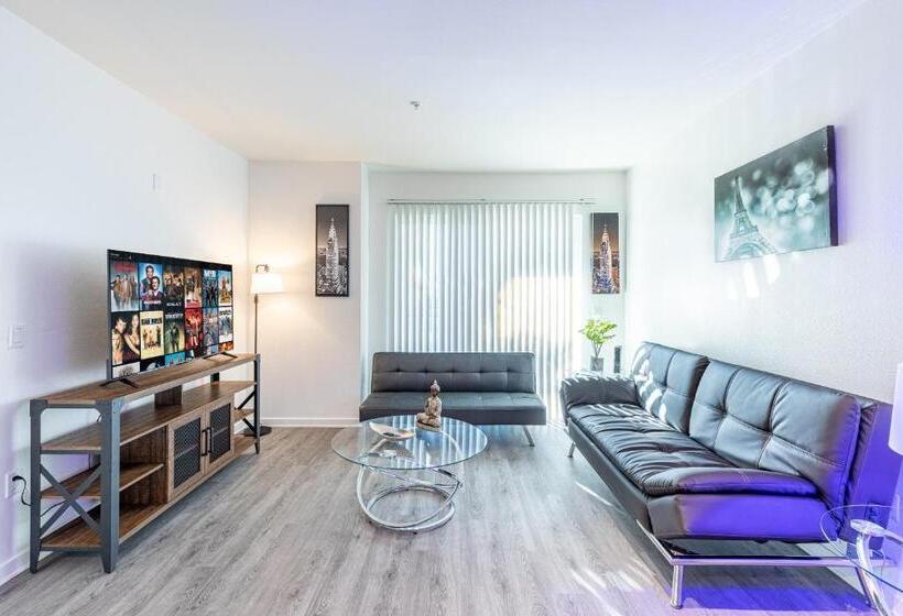 호텔 Fully Furnished Apartments Near Hollywood Walk Of Fame