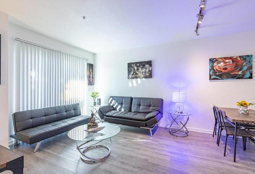 호텔 Fully Furnished Apartments Near Hollywood Walk Of Fame