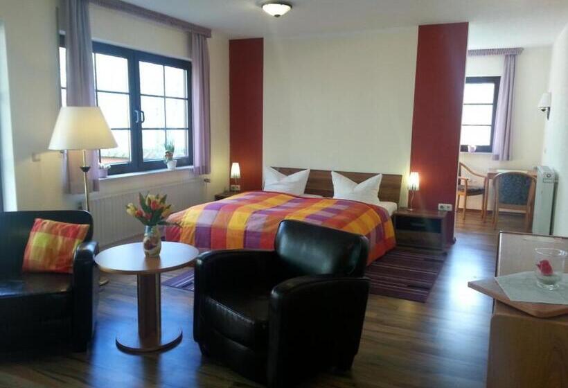 בית מלון כפרי Und Restaurant Sackwitzer Mühle