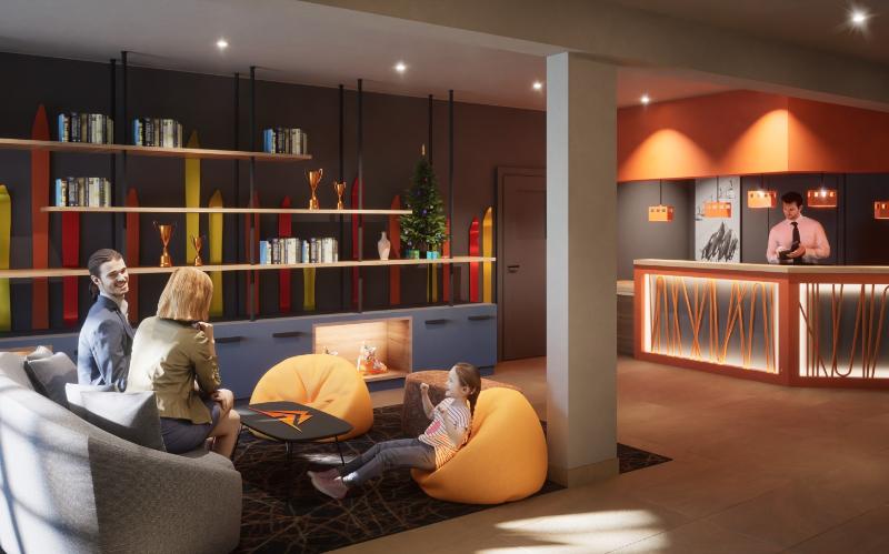 فندق Base Camp Lodge   Albertville