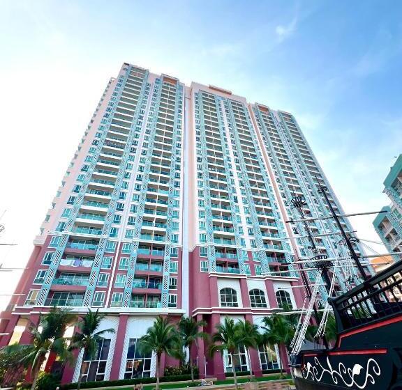 ホテル Grande Caribbean Condo By Ping An