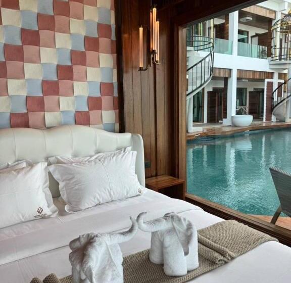 ホテル Villa Aokhanom Beachfront
