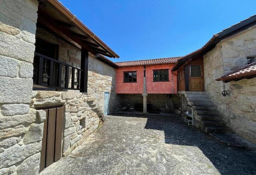 민박 Habitación Para 4 Personas En Casa De Campo. Baño Privado Y Balcón. Piscina