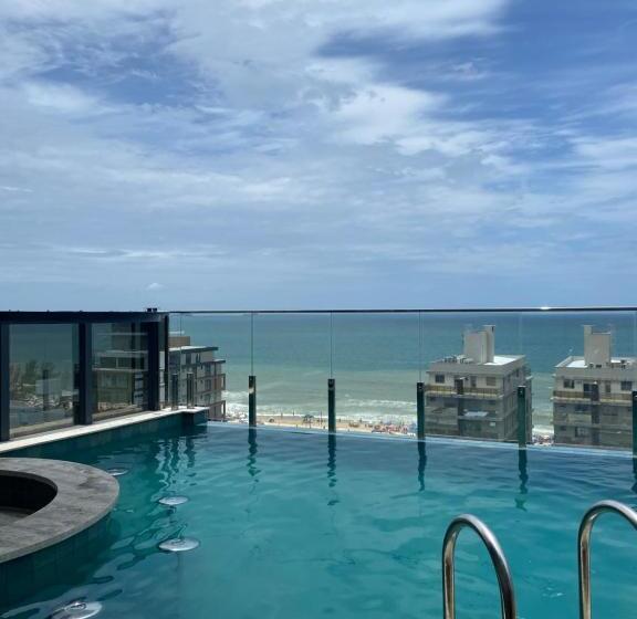 ホテル Apartamento Duplo Luxo Com Jacuzi 6 Lugares