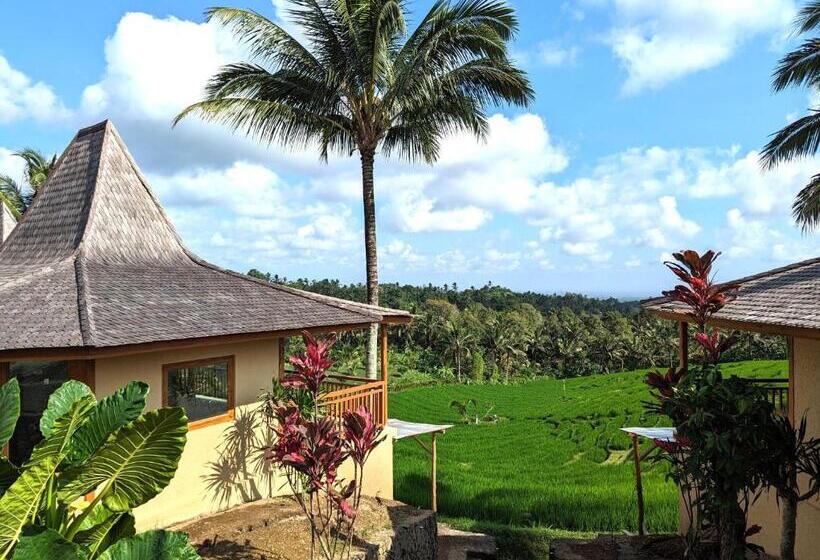 בית מלון כפרי Puri Dajuma Terrace Eco Lodge & Spa