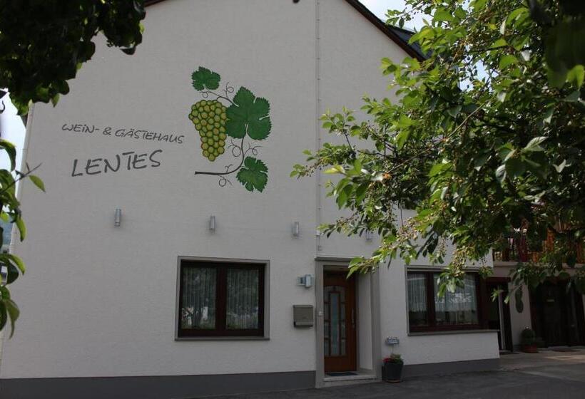 펜션 Wein  Und Gästehaus Lentes