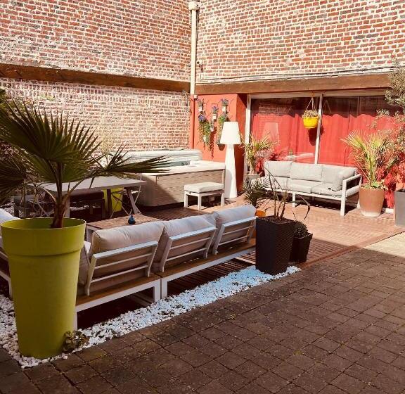 膳宿费 Studio Indépendant Et Calme Avec Jacuzzi à Lille