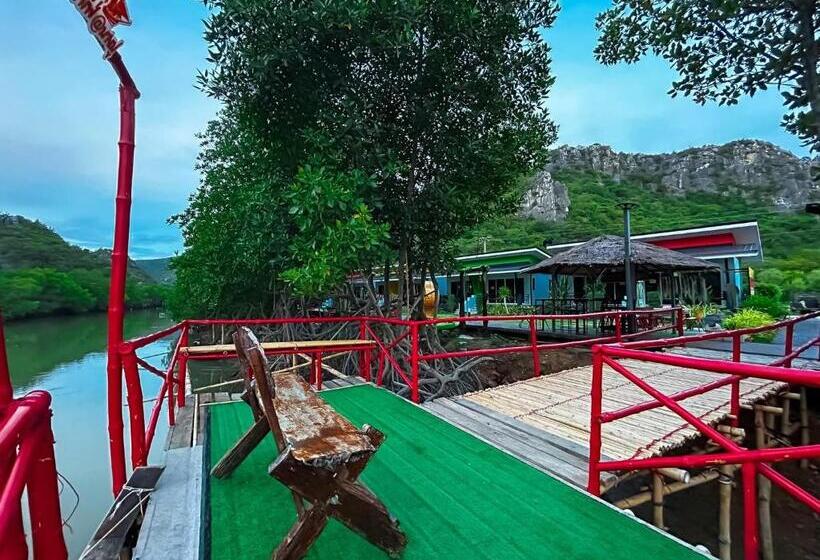 Resort บ้านพักชายคลอง @บางปู สามร้อยยอด