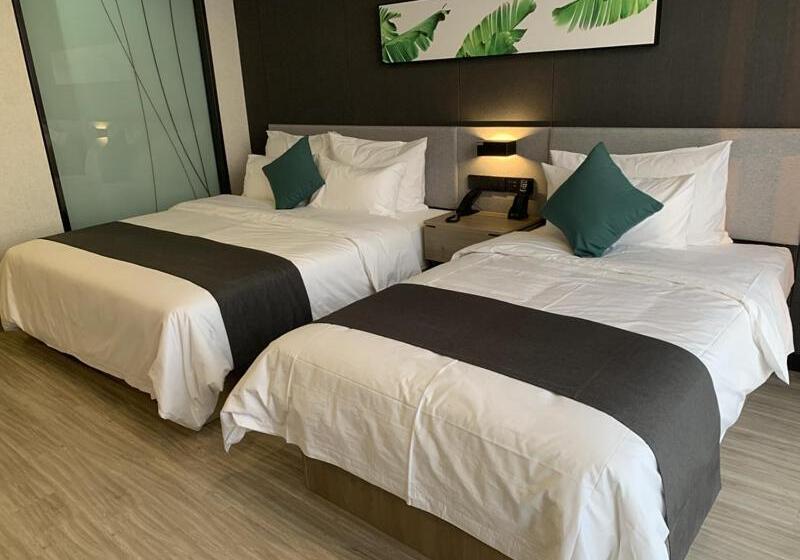 בית מלון כפרי Thank Inn Chain Heze Yuncheng East Shuihu Road Government Affairs Center