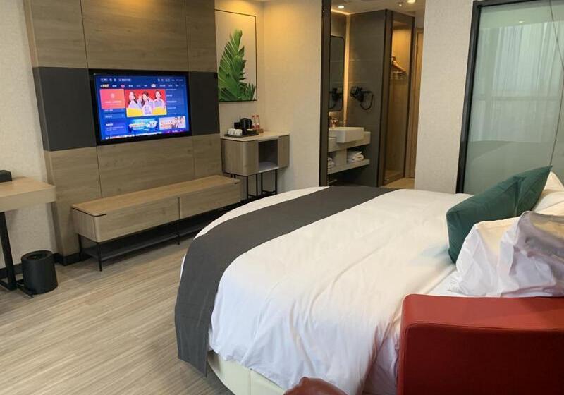 בית מלון כפרי Thank Inn Chain Heze Yuncheng East Shuihu Road Government Affairs Center