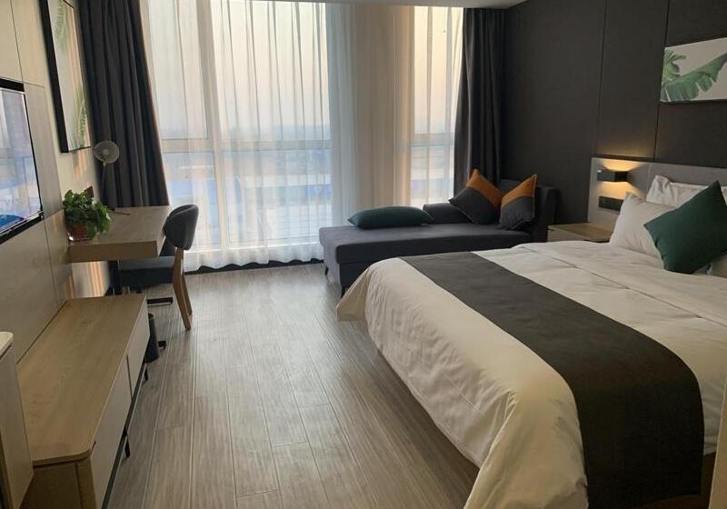 בית מלון כפרי Thank Inn Chain Heze Yuncheng East Shuihu Road Government Affairs Center