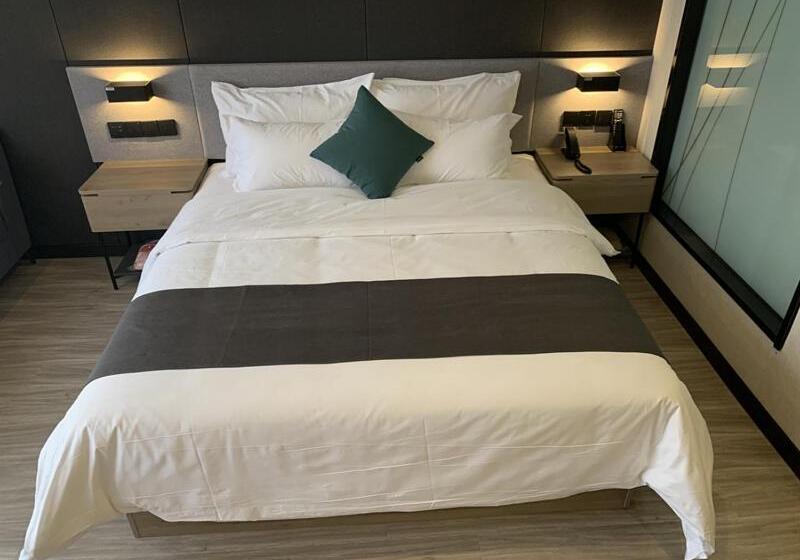 בית מלון כפרי Thank Inn Chain Heze Yuncheng East Shuihu Road Government Affairs Center