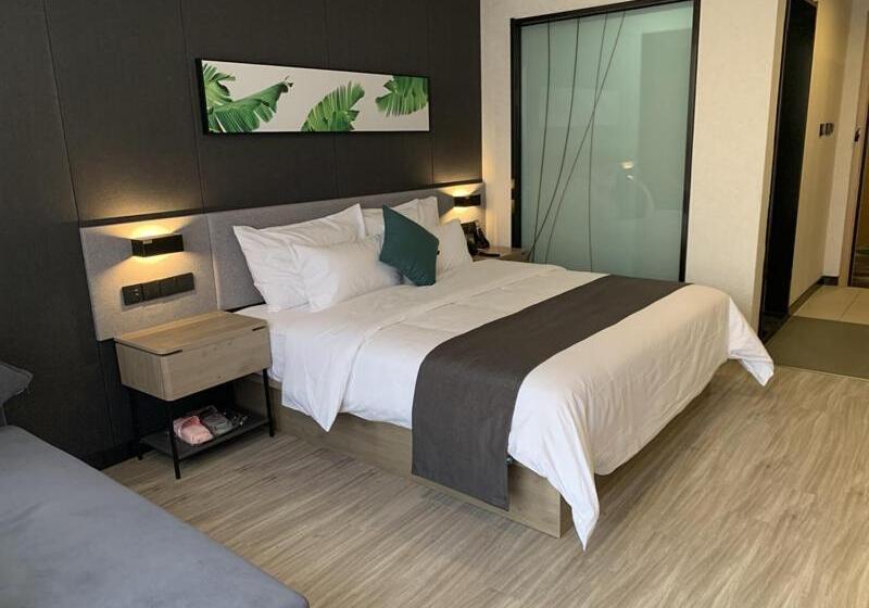 בית מלון כפרי Thank Inn Chain Heze Yuncheng East Shuihu Road Government Affairs Center