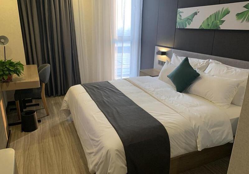 בית מלון כפרי Thank Inn Chain Heze Yuncheng East Shuihu Road Government Affairs Center