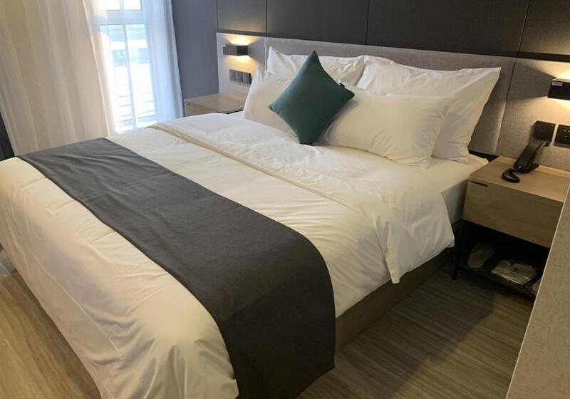 בית מלון כפרי Thank Inn Chain Heze Yuncheng East Shuihu Road Government Affairs Center