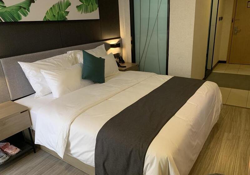 בית מלון כפרי Thank Inn Chain Heze Yuncheng East Shuihu Road Government Affairs Center