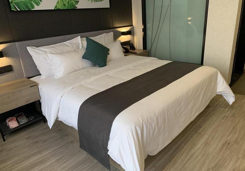 בית מלון כפרי Thank Inn Chain Heze Yuncheng East Shuihu Road Government Affairs Center