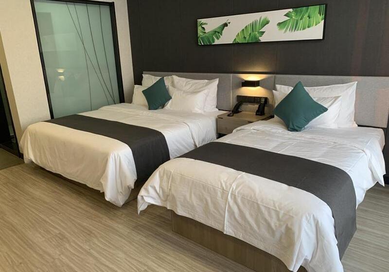 בית מלון כפרי Thank Inn Chain Heze Yuncheng East Shuihu Road Government Affairs Center